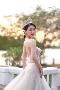 น้องมีนา ริณา ฉัตรอมรชัย มิสแกรนด์นครราชสีมา ดีเจเพชรจ้า วิเชียร 1